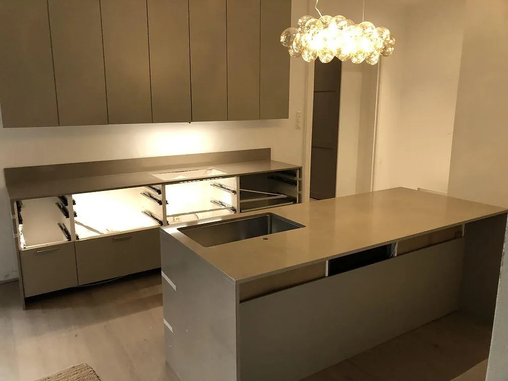 Køkkenbordplade i Silestone Coral Clay, Malmö – billede 5