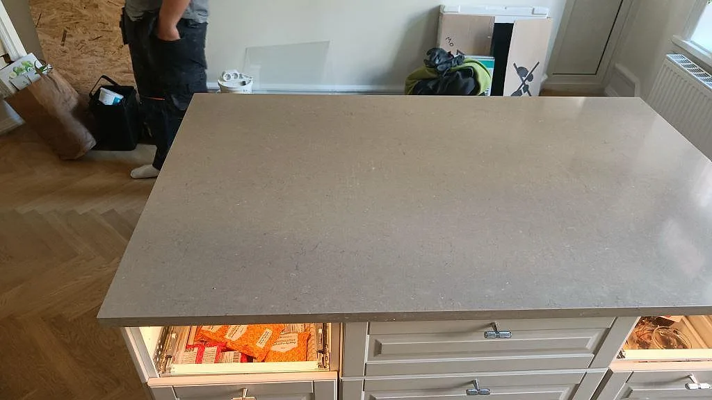 Køkkenbordplade i Silestone Coral Clay, Malmö – billede 6