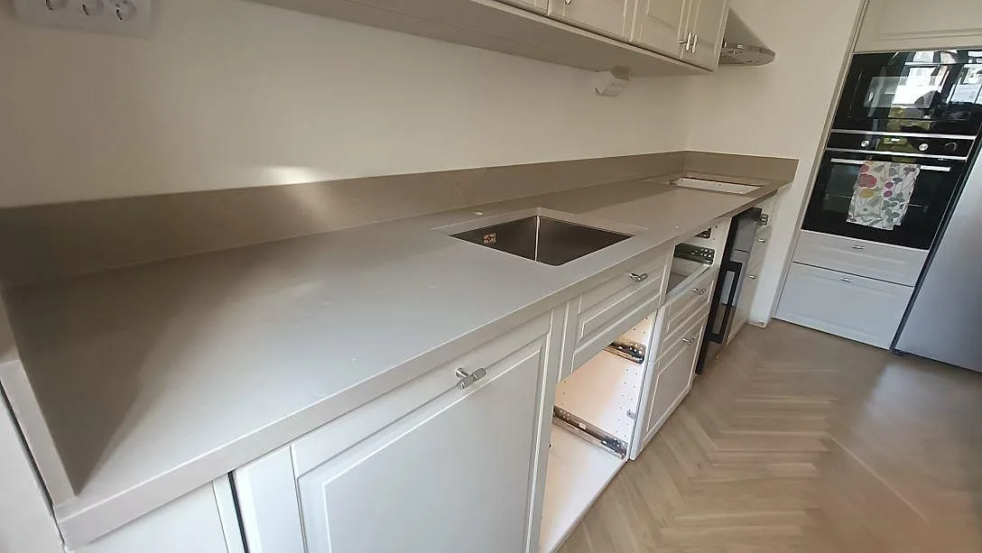 Køkkenbordplade i Silestone Coral Clay, Malmö – billede 2