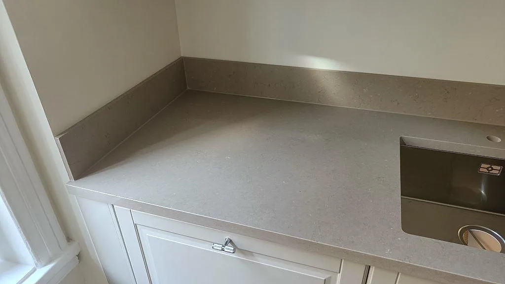 Køkkenbordplade i Silestone Coral Clay, Malmö – billede 4