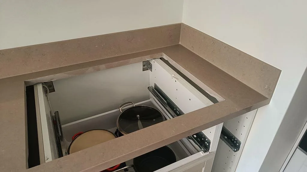 Køkkenbordplade i Silestone Coral Clay, Malmö – billede 8