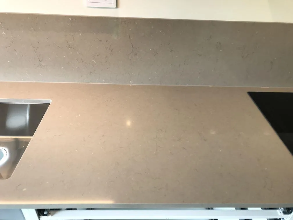 Køkkenbordplade i Silestone Coral Clay, Malmö – billede 2