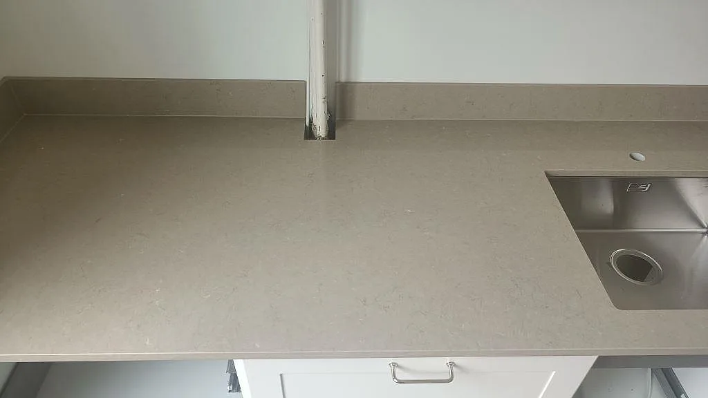 Køkkenbordplade i Silestone Coral Clay, Malmö – billede 5