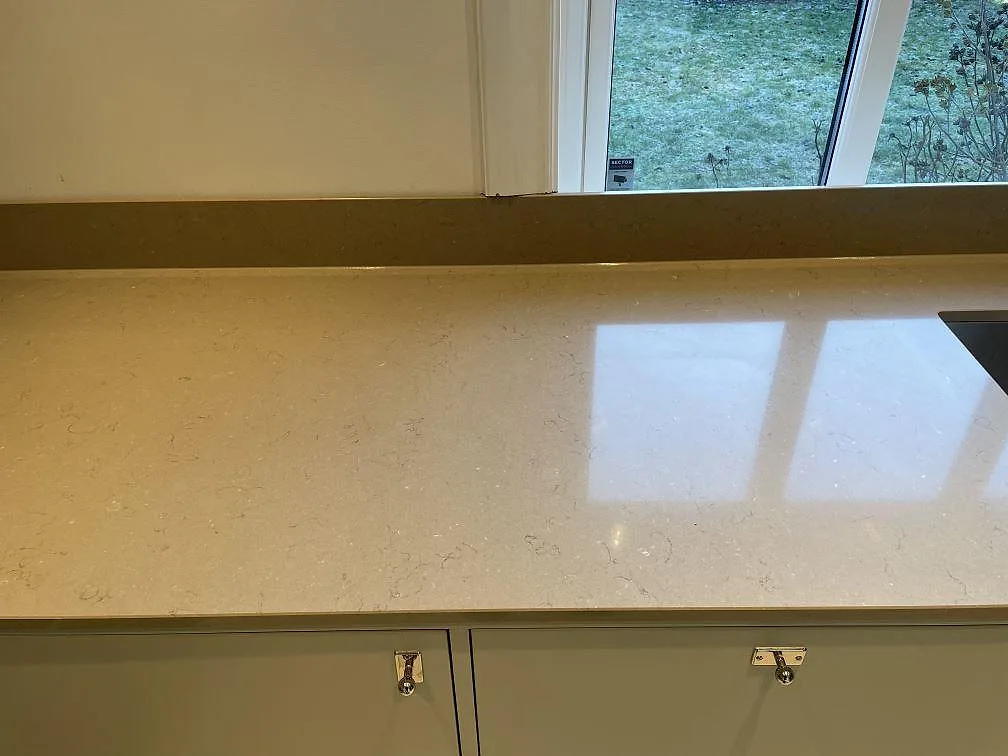Køkkenbordplade i Silestone Coral Clay, Malmö – billede 3