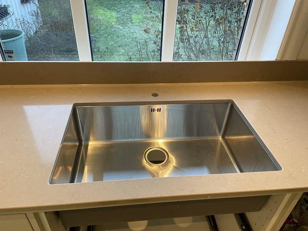 Køkkenbordplade i Silestone Coral Clay, Malmö – billede 2