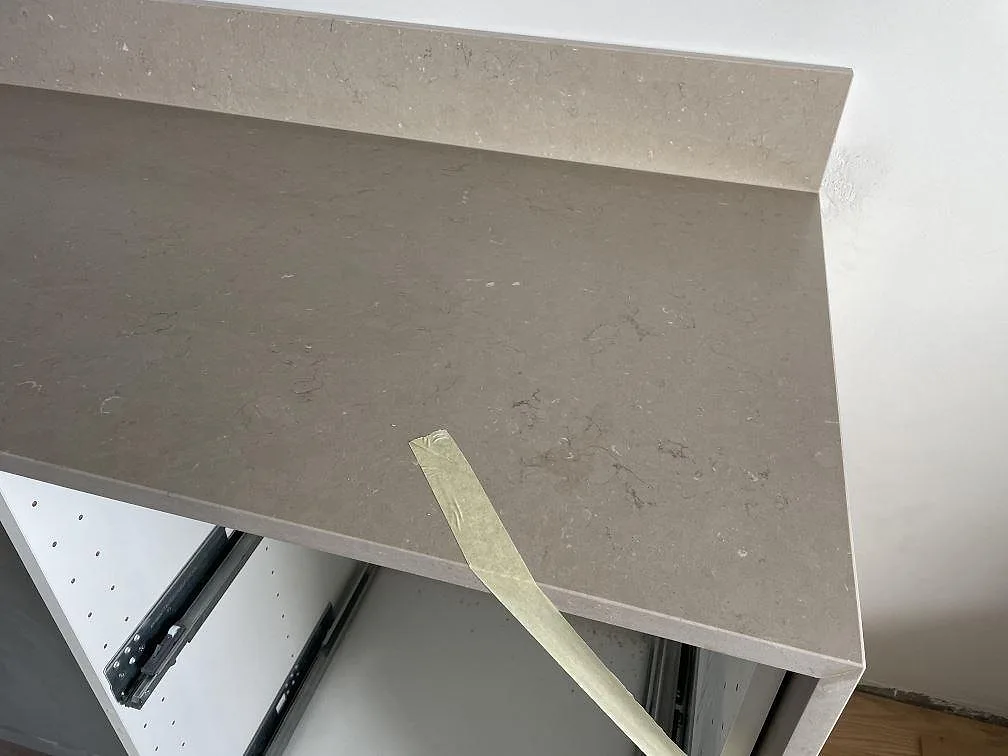 Køkkenbordplade i Silestone Coral Clay, Malmö – billede 7