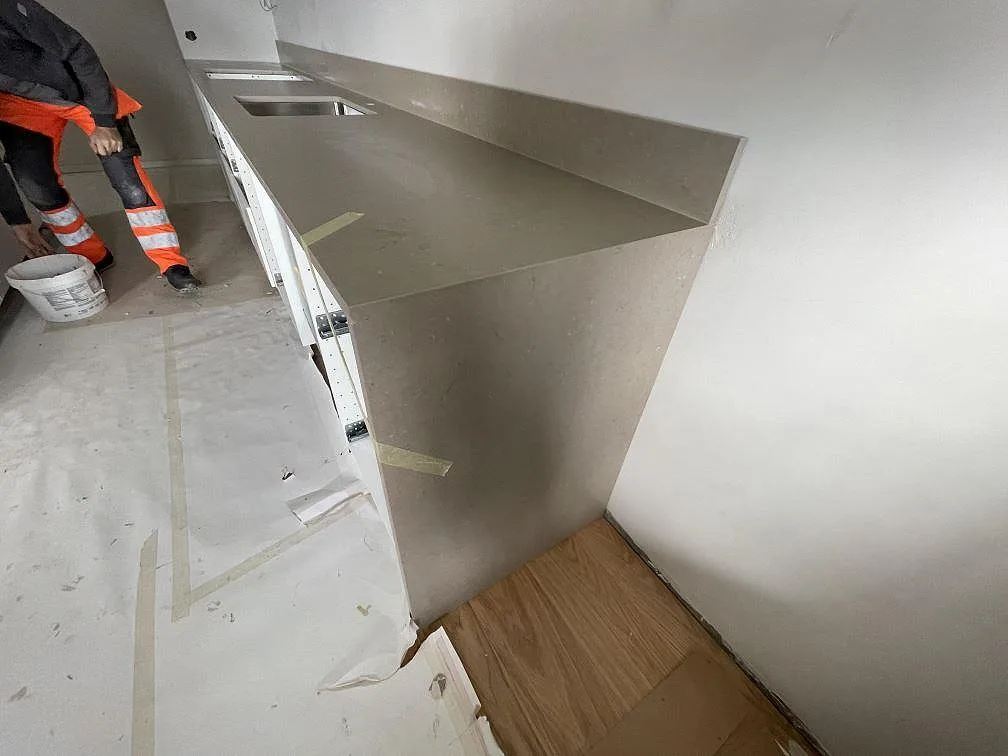 Køkkenbordplade i Silestone Coral Clay, Malmö – billede 2