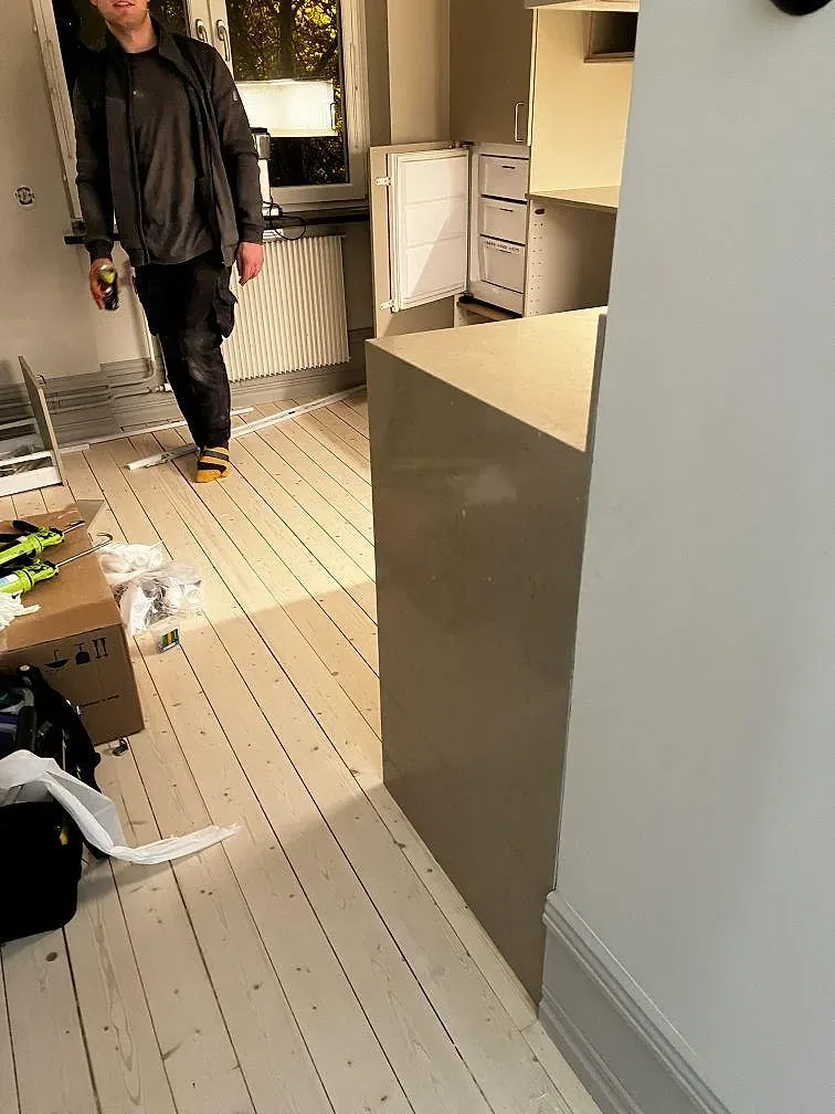 Køkkenbordplade i Silestone Coral Clay, Malmö – billede 8