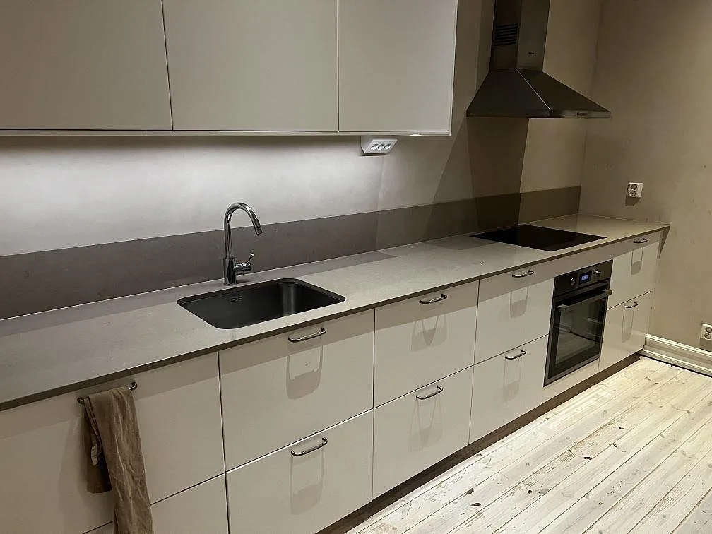 Køkkenbordplade i Silestone Coral Clay, Malmö