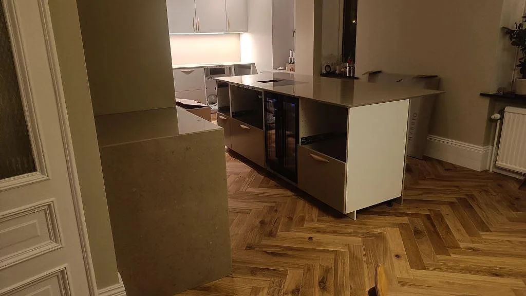 Køkkenbordplade i Silestone Coral Clay, Malmö – billede 2