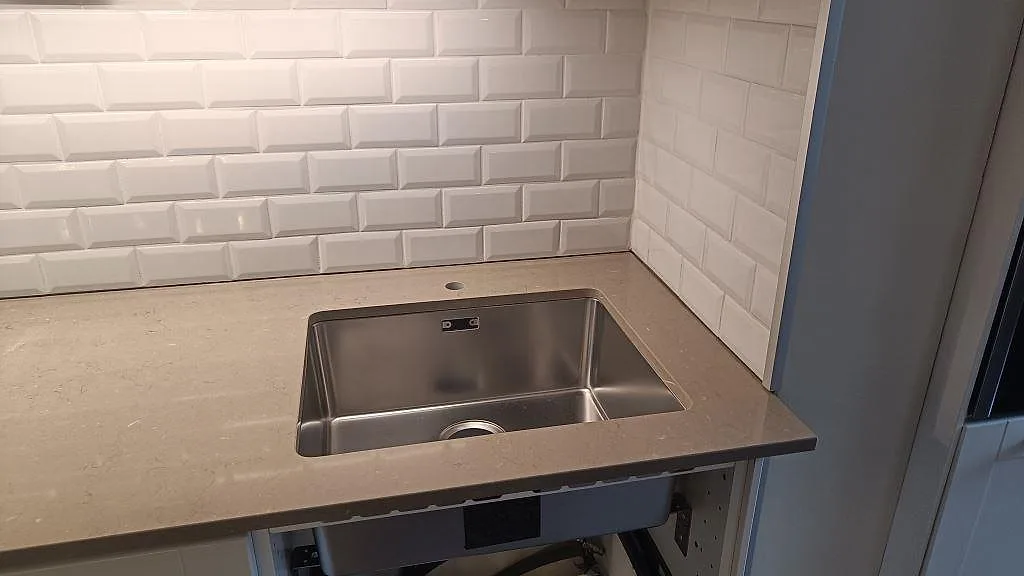 Køkkenbordplade i Silestone Coral Clay, Malmö – billede 6