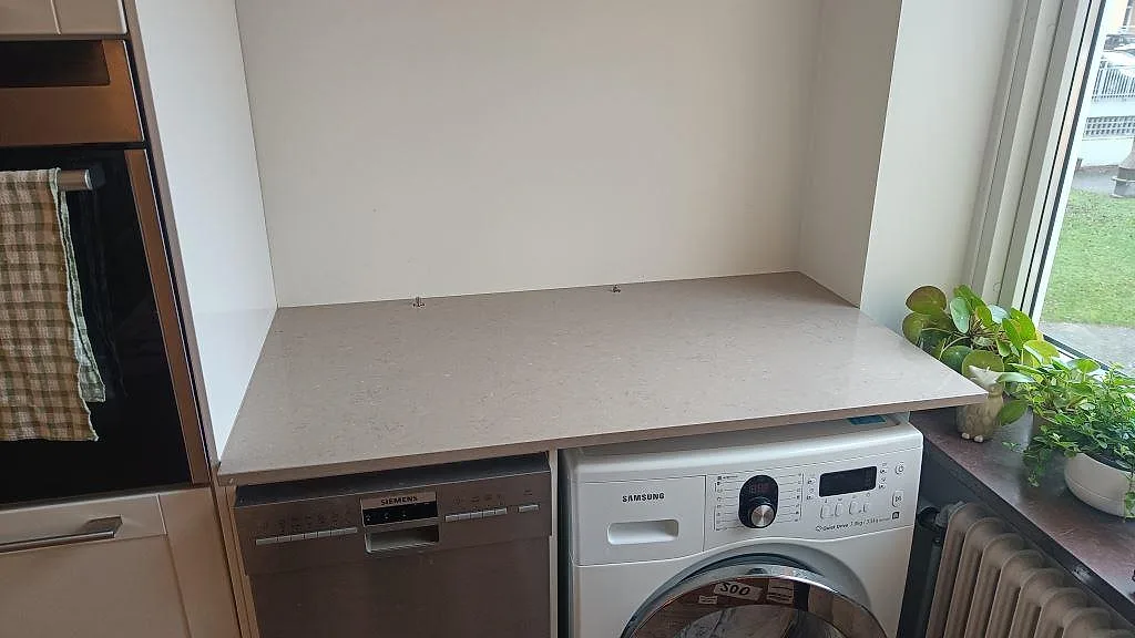 Køkkenbordplade i Silestone Coral Clay, Malmö – billede 7