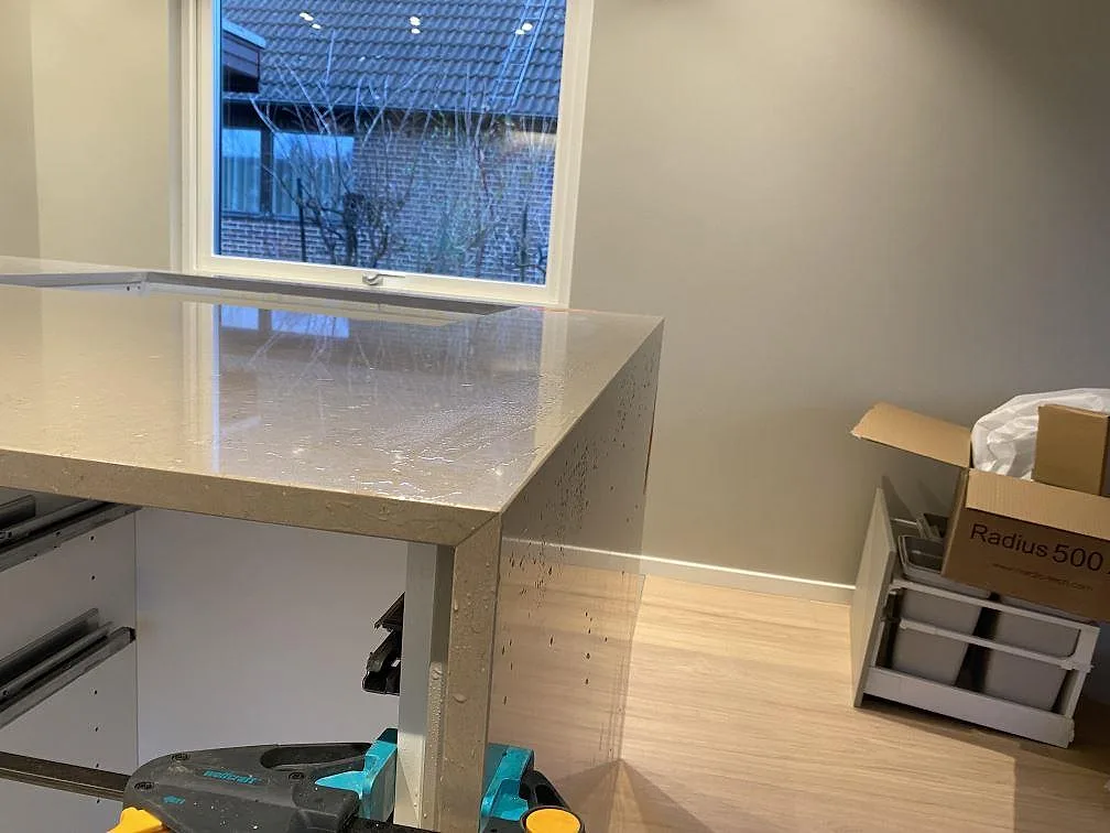 Køkkenbordplade i Silestone Coral Clay, Malmö – billede 6