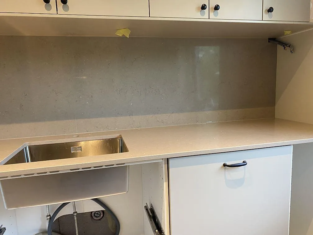 Køkkenbordplade i Silestone Coral Clay, Malmö – billede 2