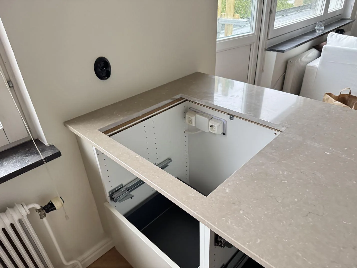 Køkkenbordplade i Silestone Coral Clay, Malmö – billede 3