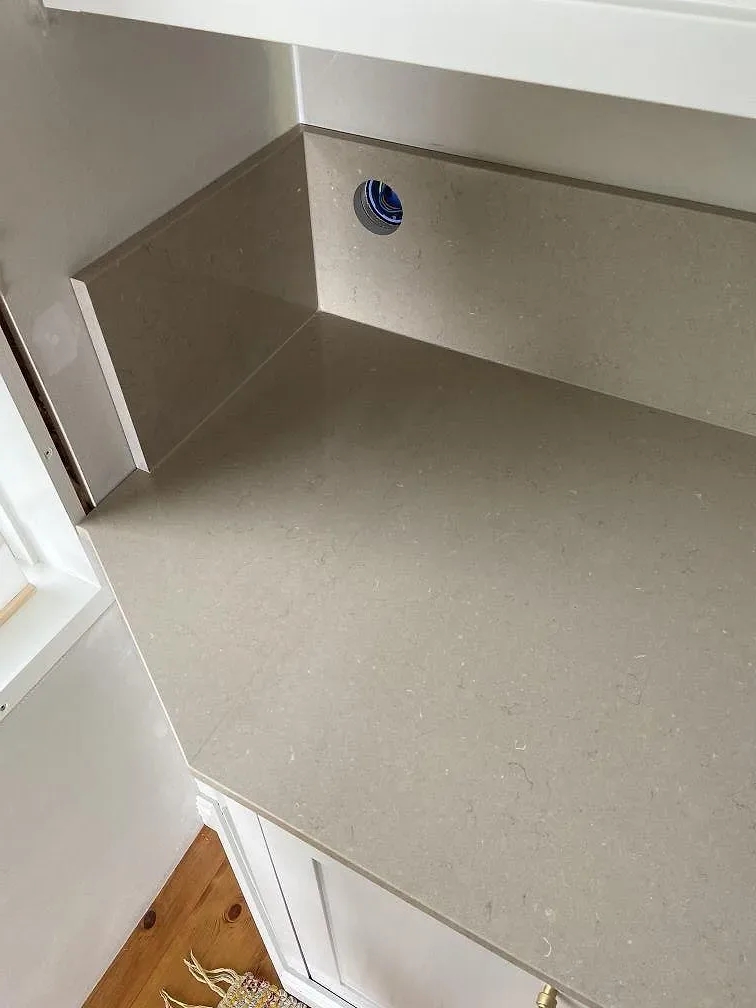 Køkkenbordplade i Silestone Coral Clay, Mölltorp – billede 6