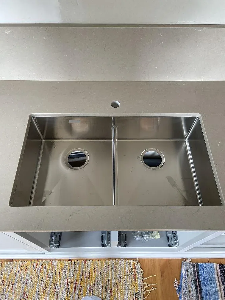 Køkkenbordplade i Silestone Coral Clay, Mölltorp – billede 3