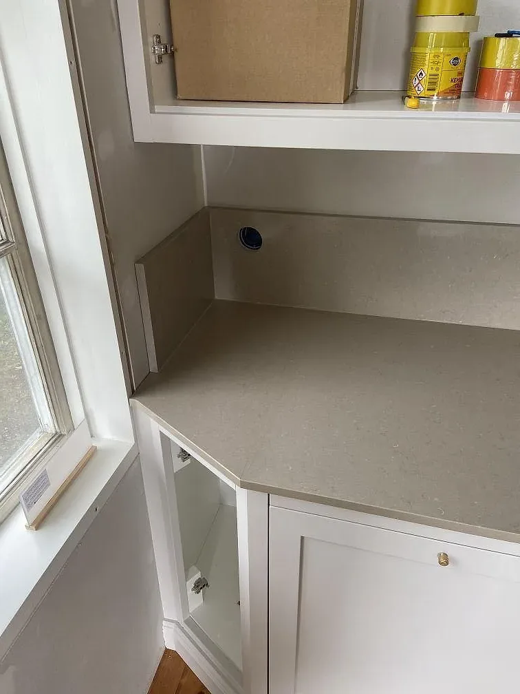 Køkkenbordplade i Silestone Coral Clay, Mölltorp – billede 8