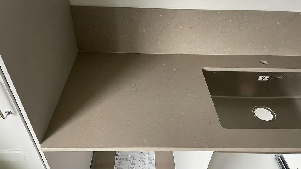 Køkkenbordplade i Silestone Coral Clay, Nässjö – billede 2