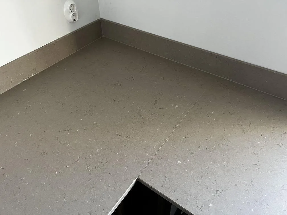 Køkkenbordplade i Silestone Coral Clay, Öckerö – billede 8