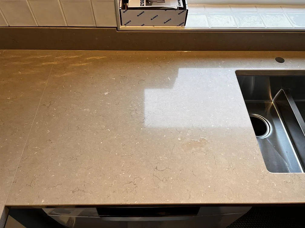 Køkkenbordplade i Silestone Coral Clay, Oxie – billede 4