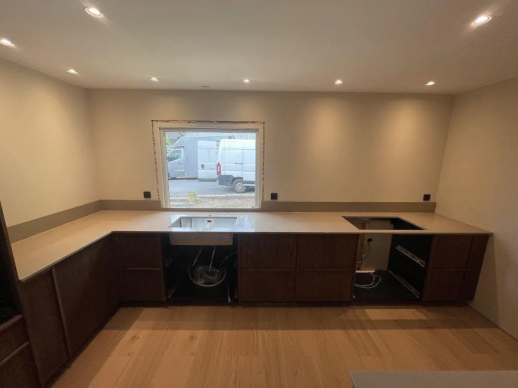 Køkkenbordplade i Silestone Coral Clay, Perstorp – billede 2