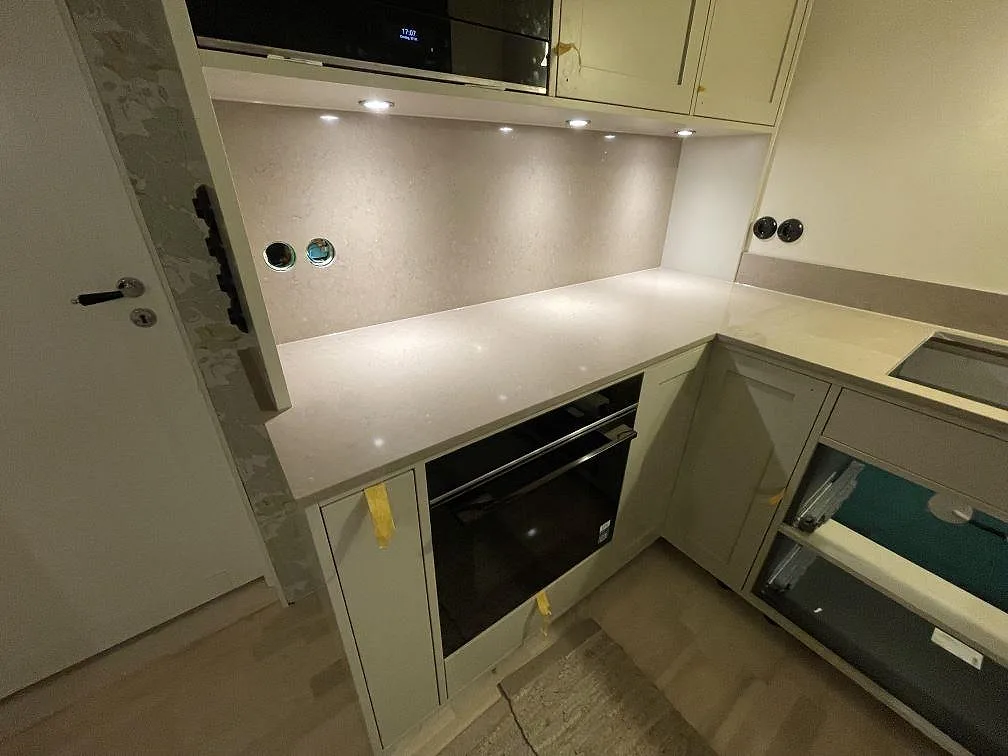 Køkkenbordplade i Silestone Coral Clay, Saltsjö-Boo – billede 4