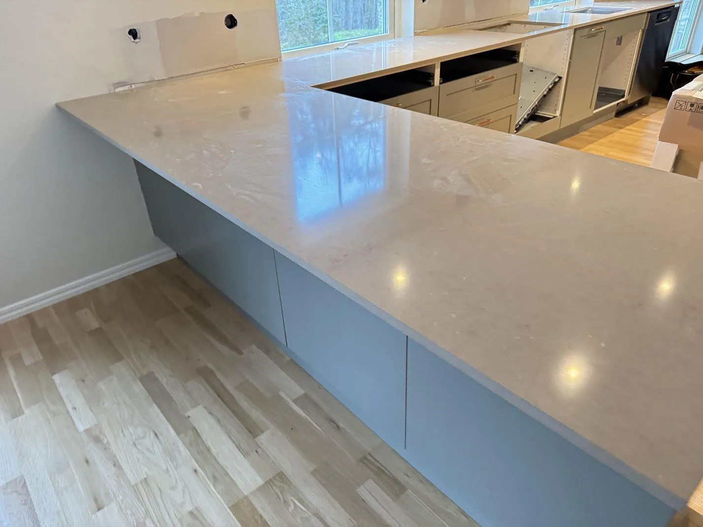 Køkkenbordplade i Silestone Coral Clay, Saxtorp – billede 4