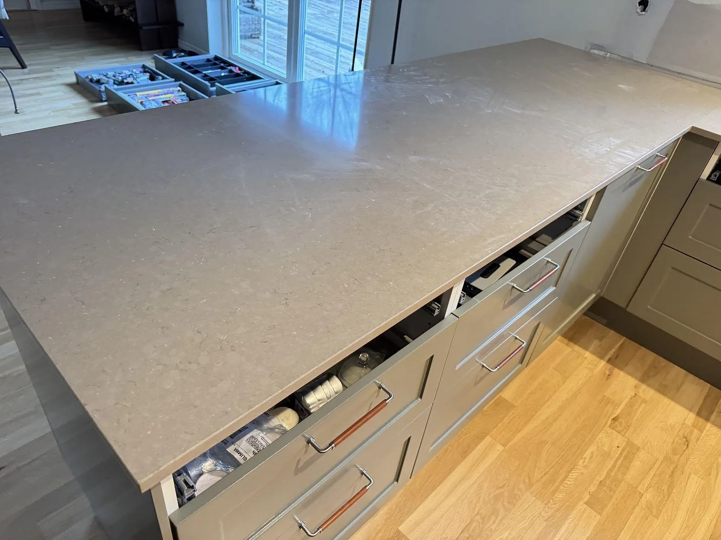 Køkkenbordplade i Silestone Coral Clay, Saxtorp – billede 6