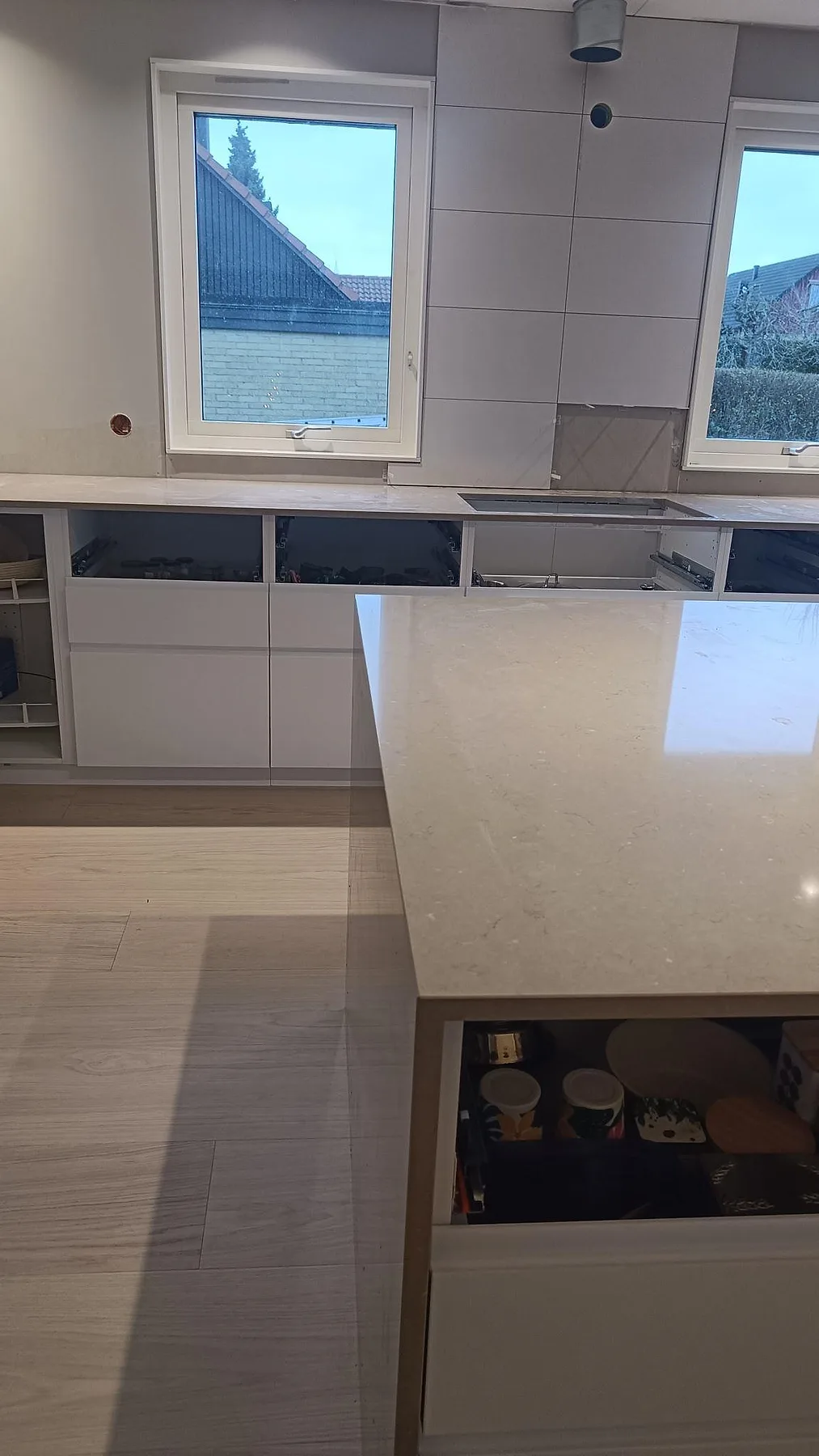 Køkkenbordplade i Silestone Coral Clay, Sjöbo – billede 4