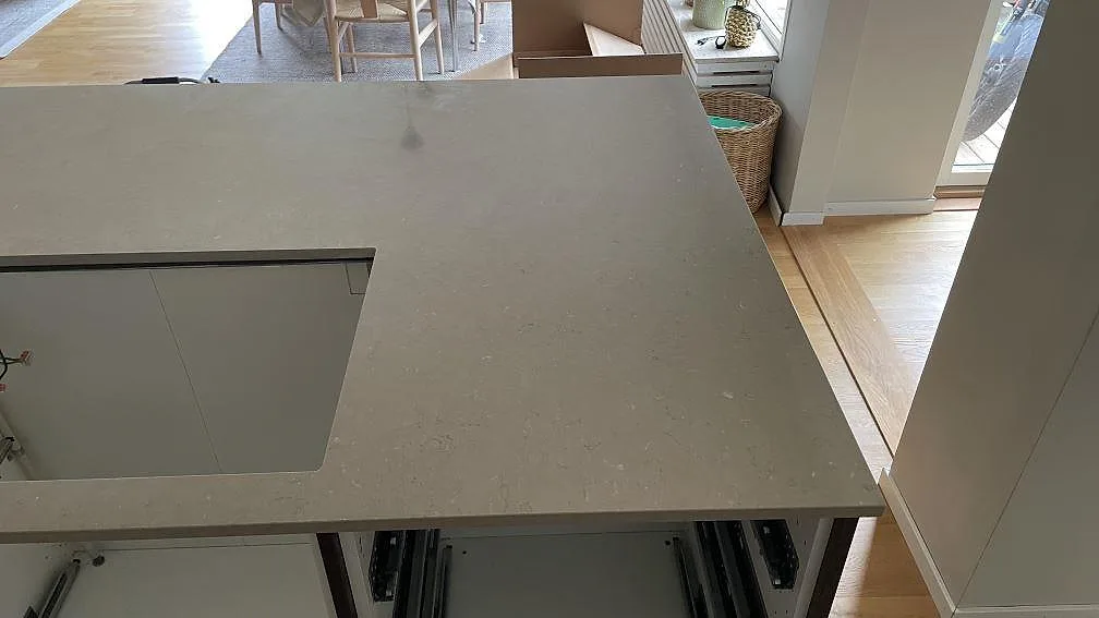 Køkkenbordplade i Silestone Coral Clay, Skanör – billede 3