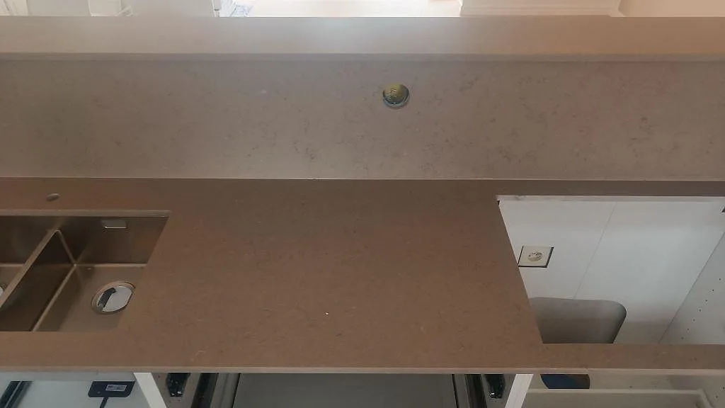 Køkkenbordplade i Silestone Coral Clay, Skurup – billede 4