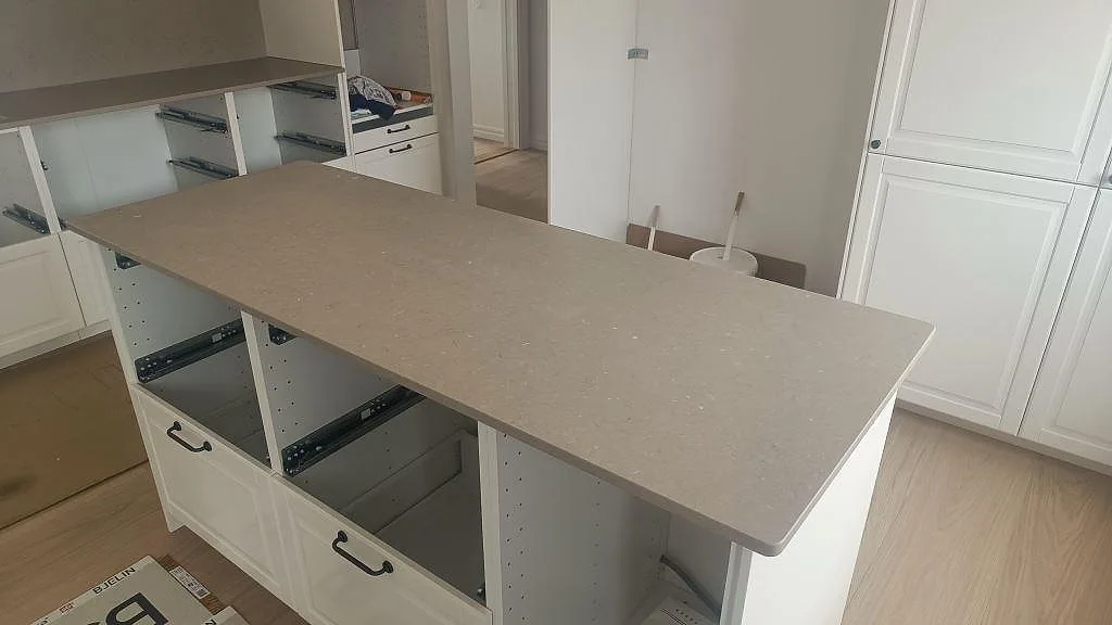 Køkkenbordplade i Silestone Coral Clay, Skurup – billede 2