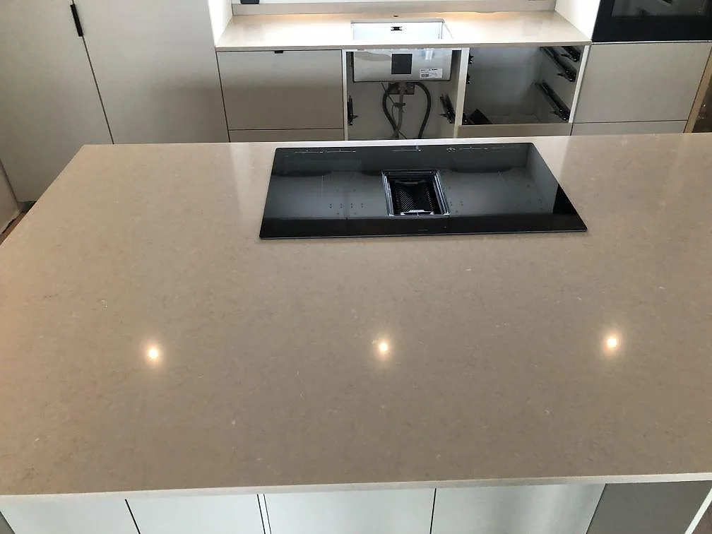 Køkkenbordplade i Silestone Coral Clay, Sölvesborg – billede 2