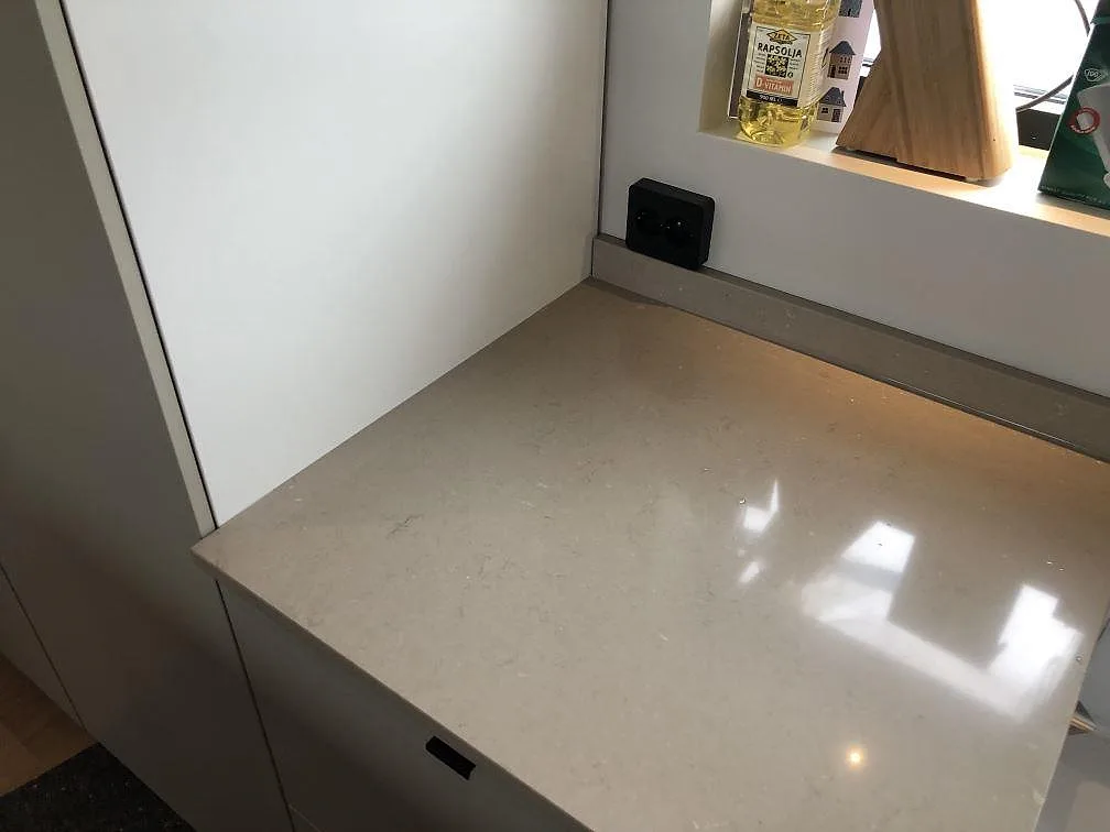 Køkkenbordplade i Silestone Coral Clay, Sölvesborg – billede 6