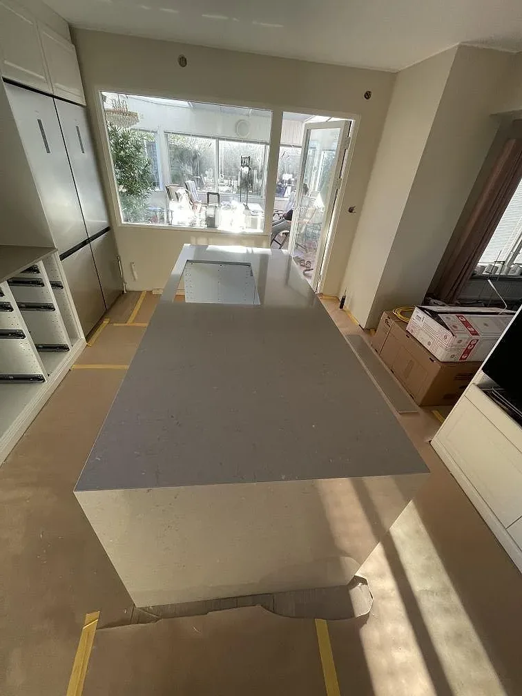 Køkkenbordplade i Silestone Coral Clay, Sölvesborg – billede 4