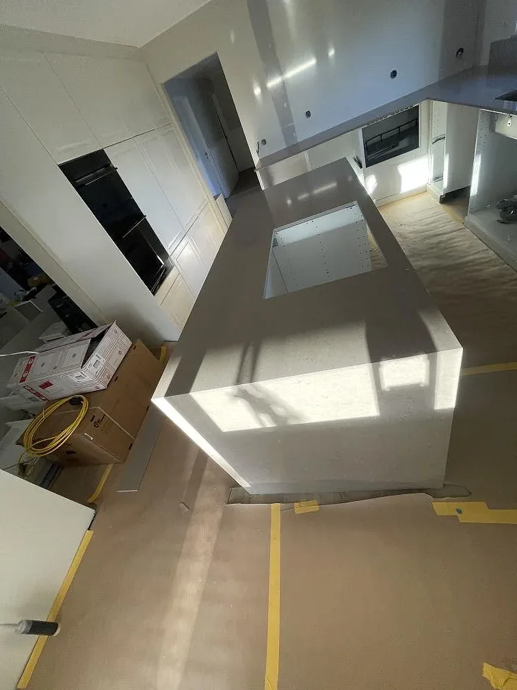 Køkkenbordplade i Silestone Coral Clay, Sölvesborg – billede 3