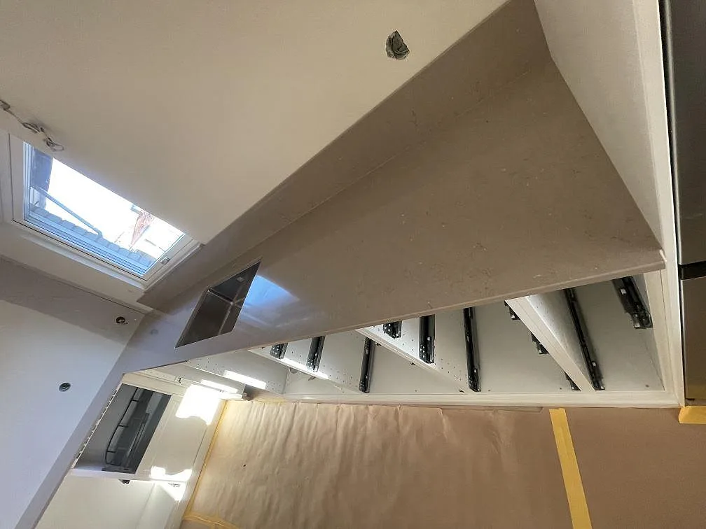 Køkkenbordplade i Silestone Coral Clay, Sölvesborg – billede 6