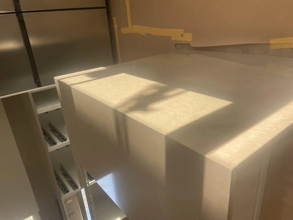 Køkkenbordplade i Silestone Coral Clay, Sölvesborg – billede 2