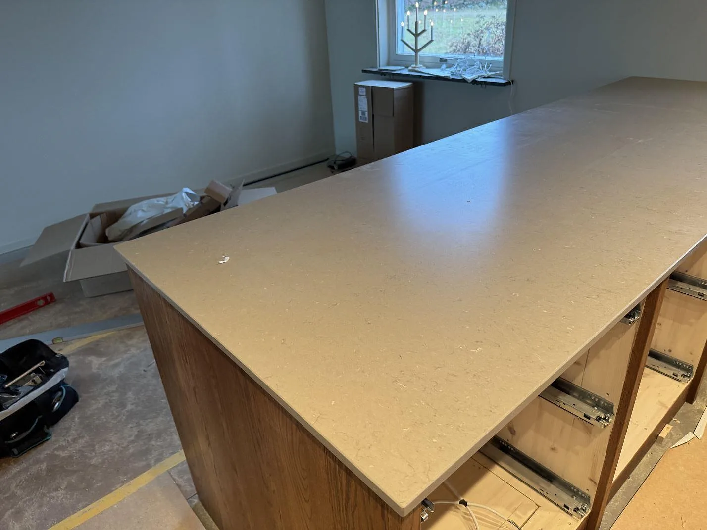 Køkkenbordplade i Silestone Coral Clay, Sösdala – billede 5
