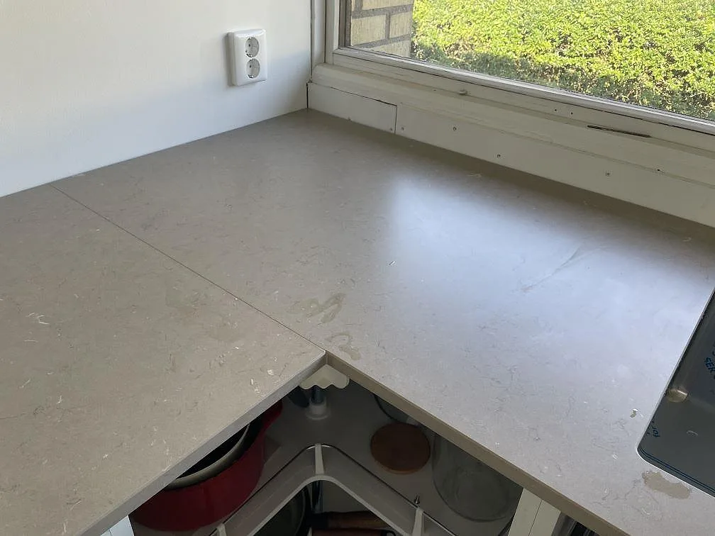 Køkkenbordplade i Silestone Coral Clay, Staffanstorp – billede 6