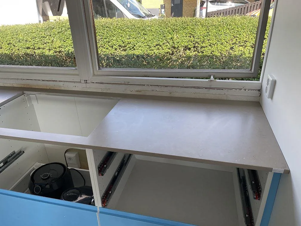 Køkkenbordplade i Silestone Coral Clay, Staffanstorp – billede 5