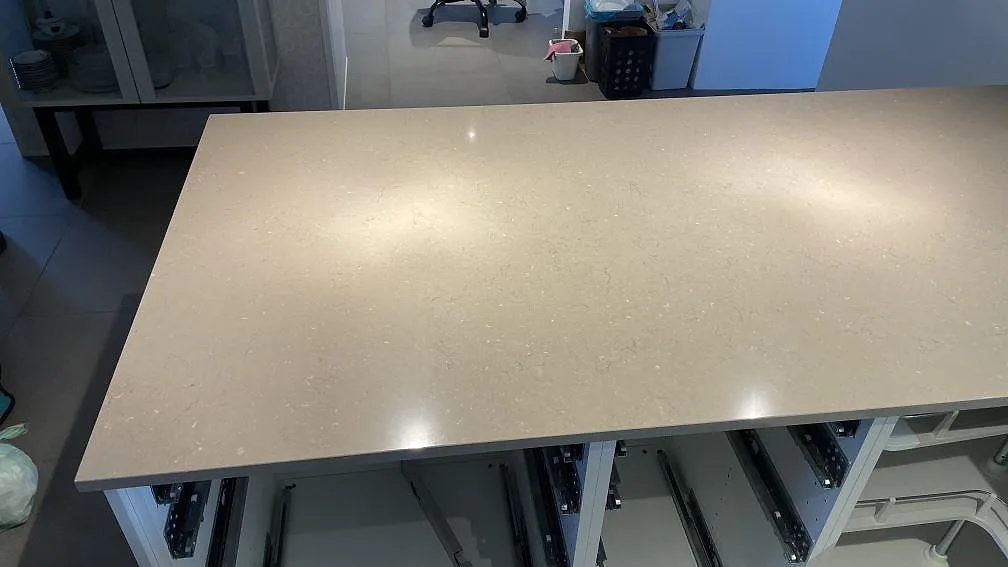Køkkenbordplade i Silestone Coral Clay, Staffanstorp – billede 6