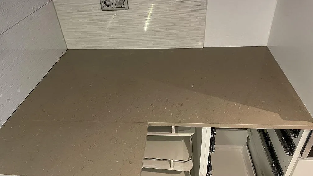 Køkkenbordplade i Silestone Coral Clay, Staffanstorp – billede 5