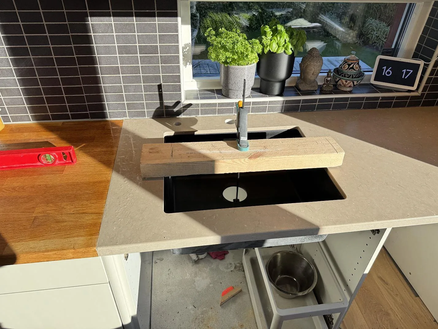 Køkkenbordplade i Silestone Coral Clay, Staffanstorp – billede 2