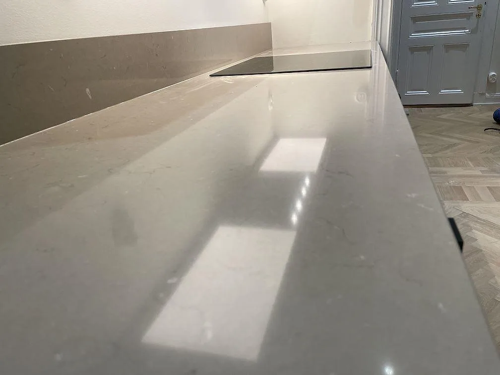 Køkkenbordplade i Silestone Coral Clay, Stockholm – billede 4