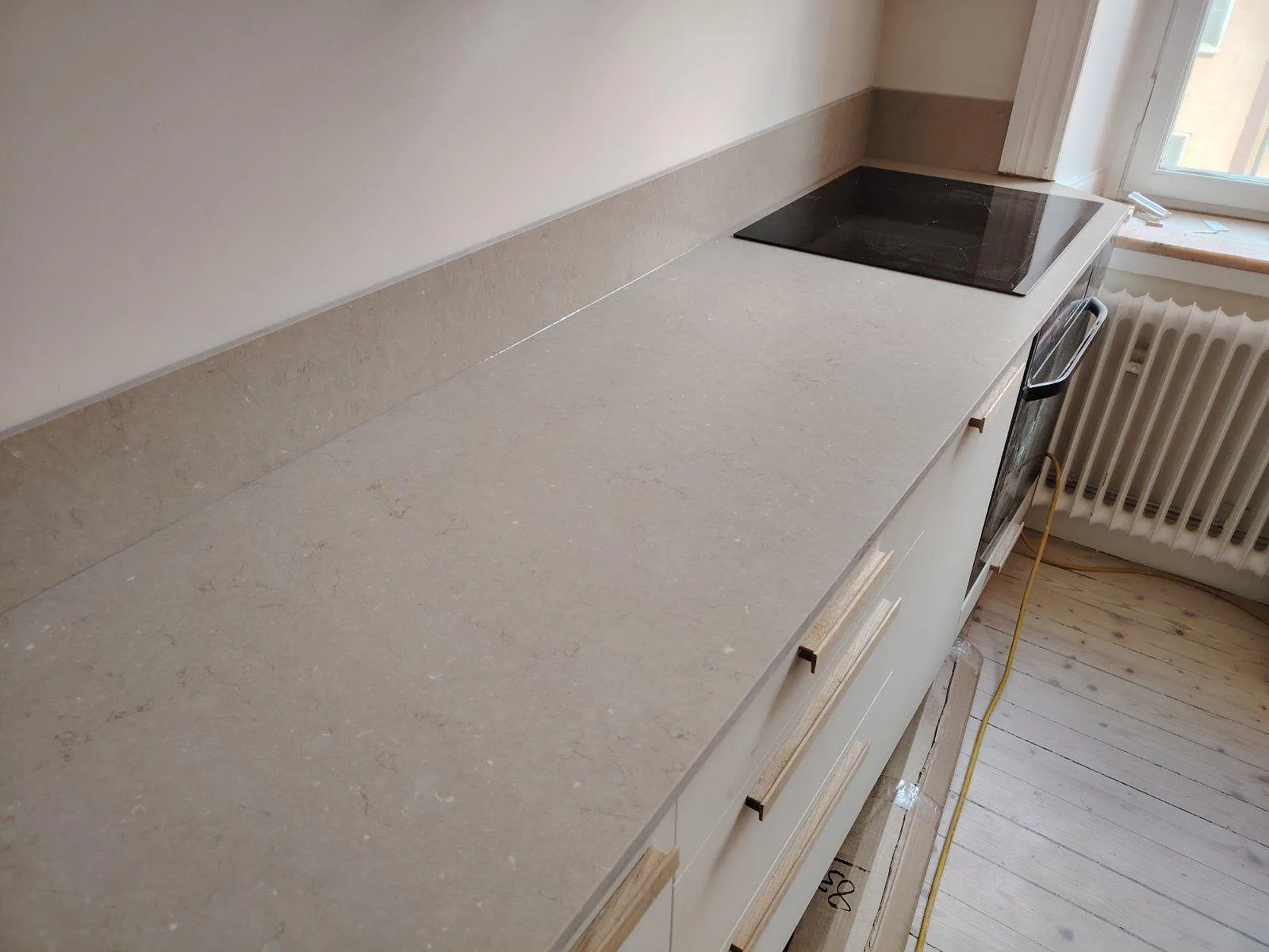 Køkkenbordplade i Silestone Coral Clay, Stockholm – billede 2
