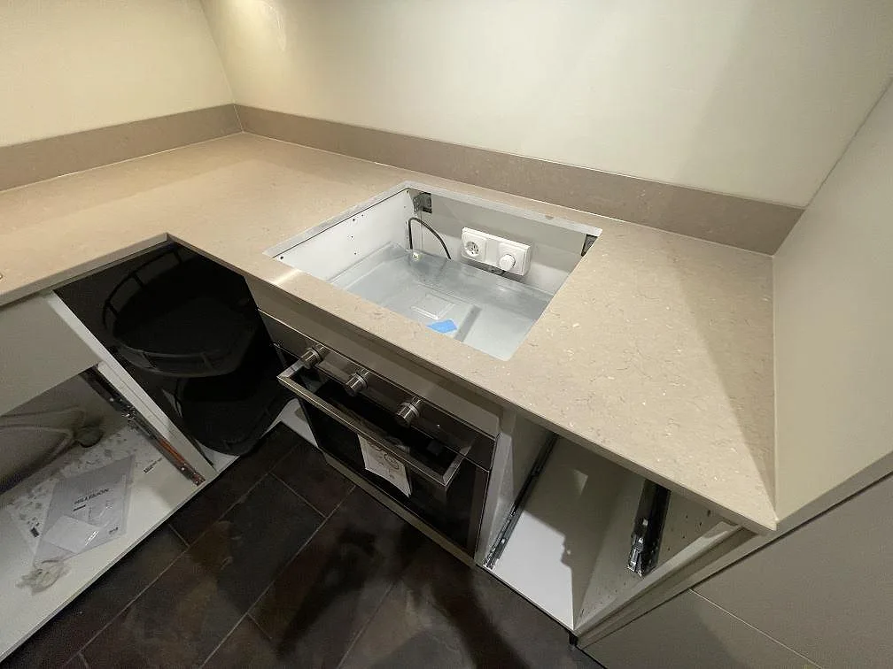 Køkkenbordplade i Silestone Coral Clay, Stockholm – billede 3