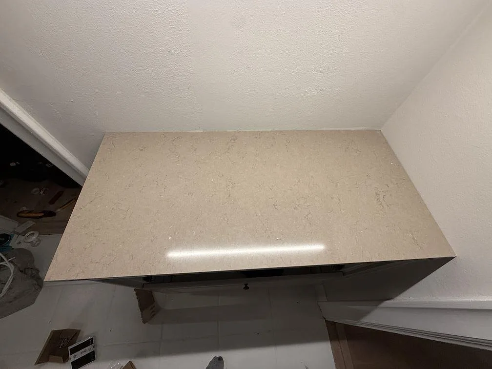 Køkkenbordplade i Silestone Coral Clay, Stockholm – billede 3