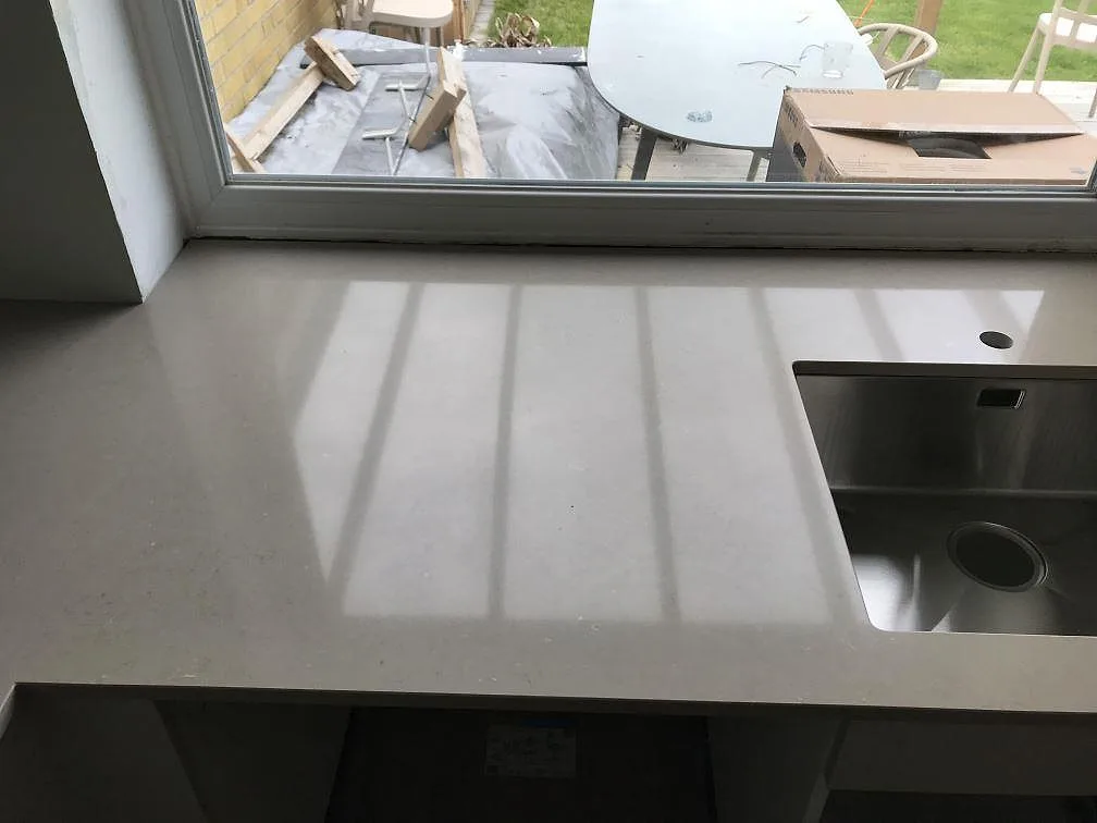 Køkkenbordplade i Silestone Coral Clay, Svalöv – billede 3